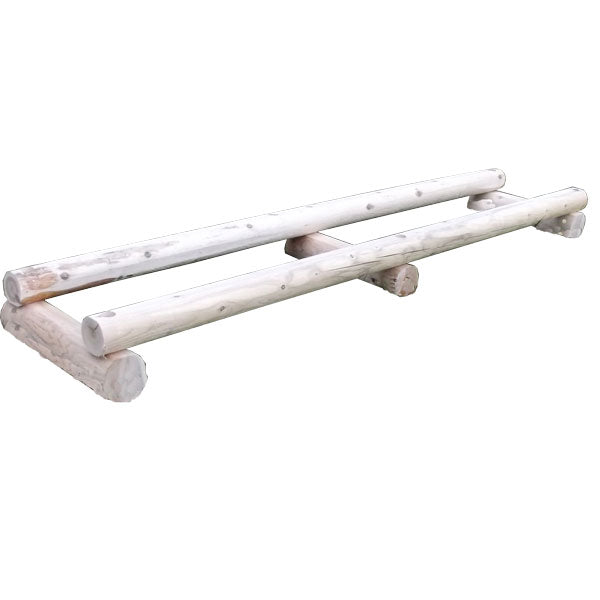 Cedar Log Hive Stand - Double (48")