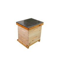 Basic Beginners Kit with Wood Frames/Plastic Foundation - Screened Bottom Board