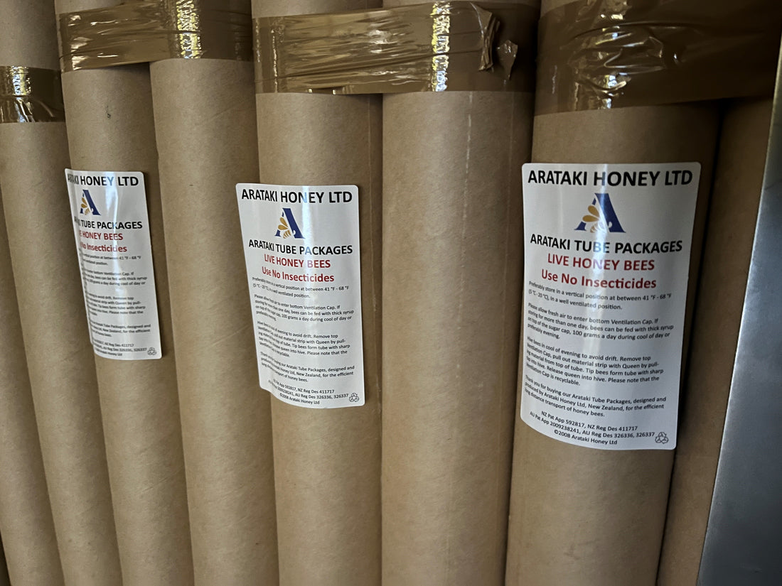 Arataki Packaged Honeybees