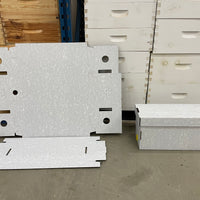 Waxed Cardboard Nuc Box (Unassembled) - Pick-up only.