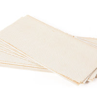 Foundation - Plastic Deep (Black or White), Waxed