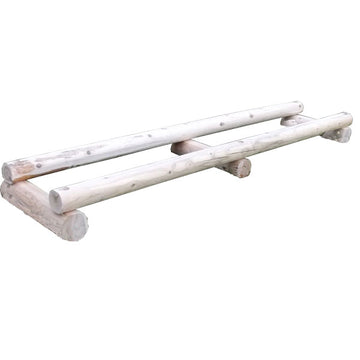Cedar Log Hive Stand - Double (48