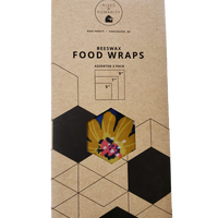 Beeswax Food Wraps - Assorted 3 Pack