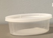 Small Cut Comb Containers (Round)