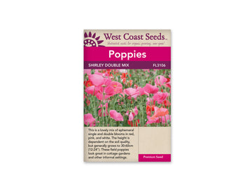 FL3106  Poppies - Shirley Double Mix