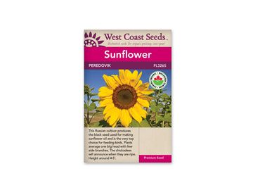 FL3265  Sunflowers - Peredovik Certified Organic