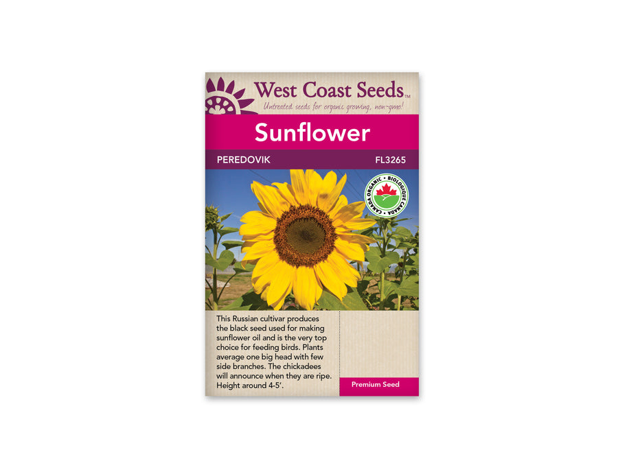 FL3265  Sunflowers - Peredovik Certified Organic
