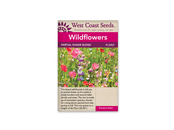 FL3453A   Wildflowers - Partial Shade Mix - 5g